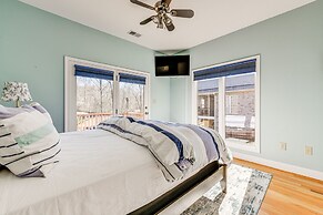 Waterfront Lake Norman Retreat w/ Dock + Hot Tub!