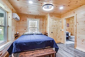Modern Salineville Cabin on 13 Acres w/ Fire Pit!