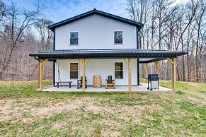 Modern Salineville Cabin on 13 Acres w/ Fire Pit!