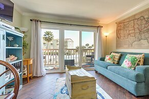 Balcony & Gulf Views: Galveston Condo Near Beach