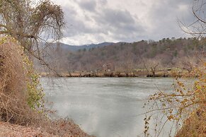 River Access & Hot Tub: Cozy Hot Springs Cabin