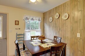 River Access & Hot Tub: Cozy Hot Springs Cabin