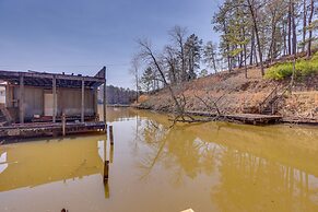 Waterfront Shelby Home w/ Fireplace & Scenic Decks