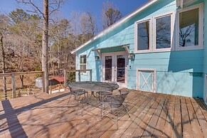 Waterfront Shelby Home w/ Fireplace & Scenic Decks