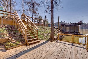 Waterfront Shelby Home w/ Fireplace & Scenic Decks