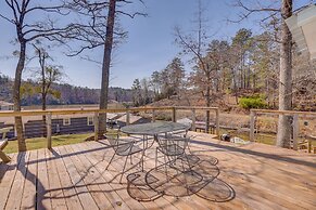 Waterfront Shelby Home w/ Fireplace & Scenic Decks