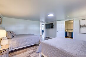 Bright Shelby Cottage w/ Deck & Creek Views!