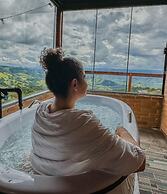 Chalé Sol no Horizonte