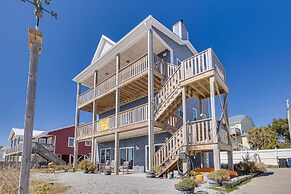 Ocean-view Apt in Emerald Isle - Walk to Beaches!