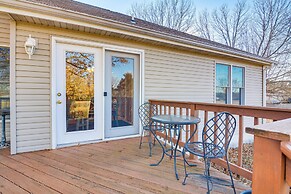 Stockton Home w/ Deck & Gas Grill ~ 1 Mi to Lake!