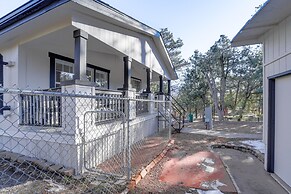 Mtn Views + Playground: Family-friendly Pine Cabin