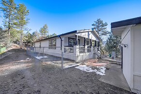 Mtn Views + Playground: Family-friendly Pine Cabin