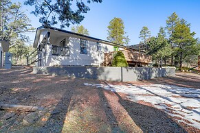 Mtn Views + Playground: Family-friendly Pine Cabin