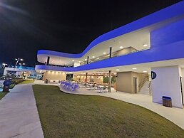 Flat luxo com varanda gourmet no Makia