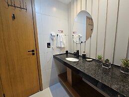 Flat luxo com varanda gourmet no Makia