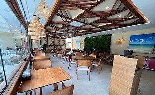 Flat luxo com varanda gourmet no Makia