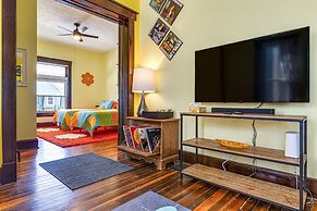 Retro-inspired Indy Home: Walk to Fountain Square!