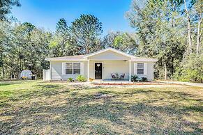 Crystal River Getaway w/ Hot Tub & Fire Pit!