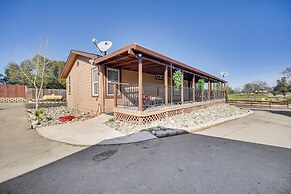 Covered Patio: Lincoln Vacation Rental!