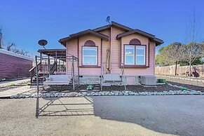 Covered Patio: Lincoln Vacation Rental!