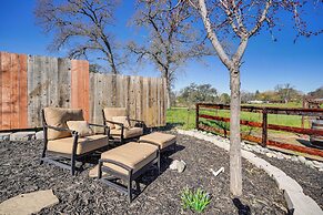 Covered Patio: Lincoln Vacation Rental!