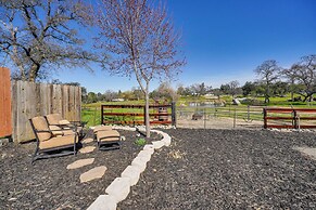 Covered Patio: Lincoln Vacation Rental!