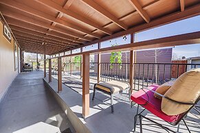 Covered Patio: Lincoln Vacation Rental!