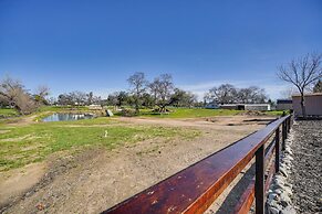 Covered Patio: Lincoln Vacation Rental!
