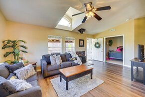 Covered Patio: Lincoln Vacation Rental!