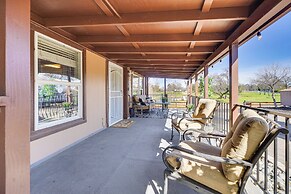 Covered Patio: Lincoln Vacation Rental!
