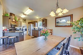 Covered Patio: Lincoln Vacation Rental!