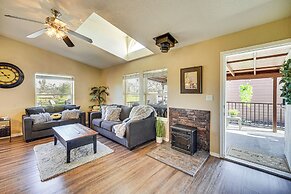 Covered Patio: Lincoln Vacation Rental!