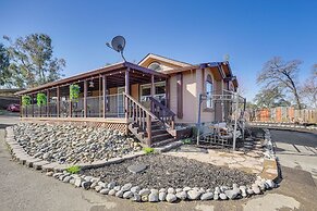 Covered Patio: Lincoln Vacation Rental!