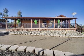 Covered Patio: Lincoln Vacation Rental!