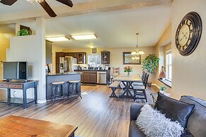 Covered Patio: Lincoln Vacation Rental!