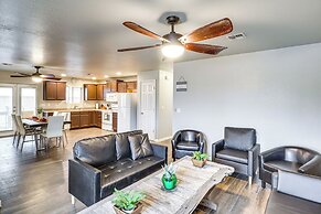 Fire Pit + Covered Patio: Bullhead City Escape!