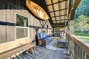 Private Hot Tub: Dog-friendly Red River Gorge Home