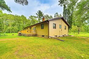 Hayward Home w/ Private Deck, Fire Pit & Kayak!