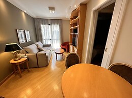 Elegante Flat de Um Quarto em Moema