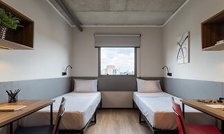 Caza Noz - Studios com ótima estrutura e área comum próximo da USP e B