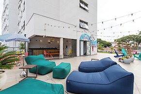 Caza Noz - Studios com ótima estrutura e área comum próximo da USP e B