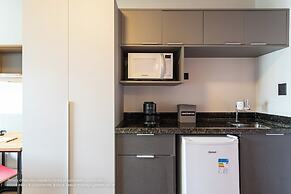 Caza Noz - Studios com ótima estrutura e área comum próximo da USP e B