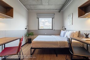 Caza Noz - Studios com ótima estrutura e área comum próximo da USP e B