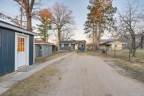 Riverfront Michigan Cottage w/ Fire Pit & Kayaks!