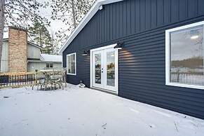 Riverfront Michigan Cottage w/ Fire Pit & Kayaks!