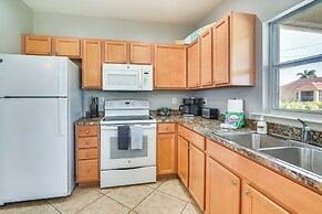 Screened Porch & Fire Pit: Quiet Cape Coral Home