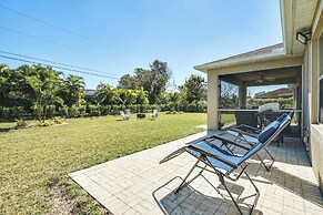 Screened Porch & Fire Pit: Quiet Cape Coral Home