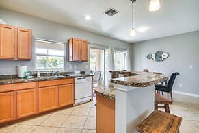 Screened Porch & Fire Pit: Quiet Cape Coral Home