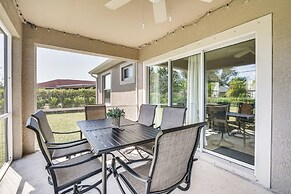 Screened Porch & Fire Pit: Quiet Cape Coral Home