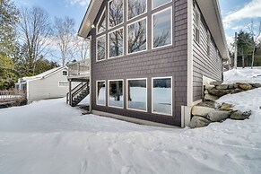 Lakefront New Hampshire Hideaway w/ Deck & Views